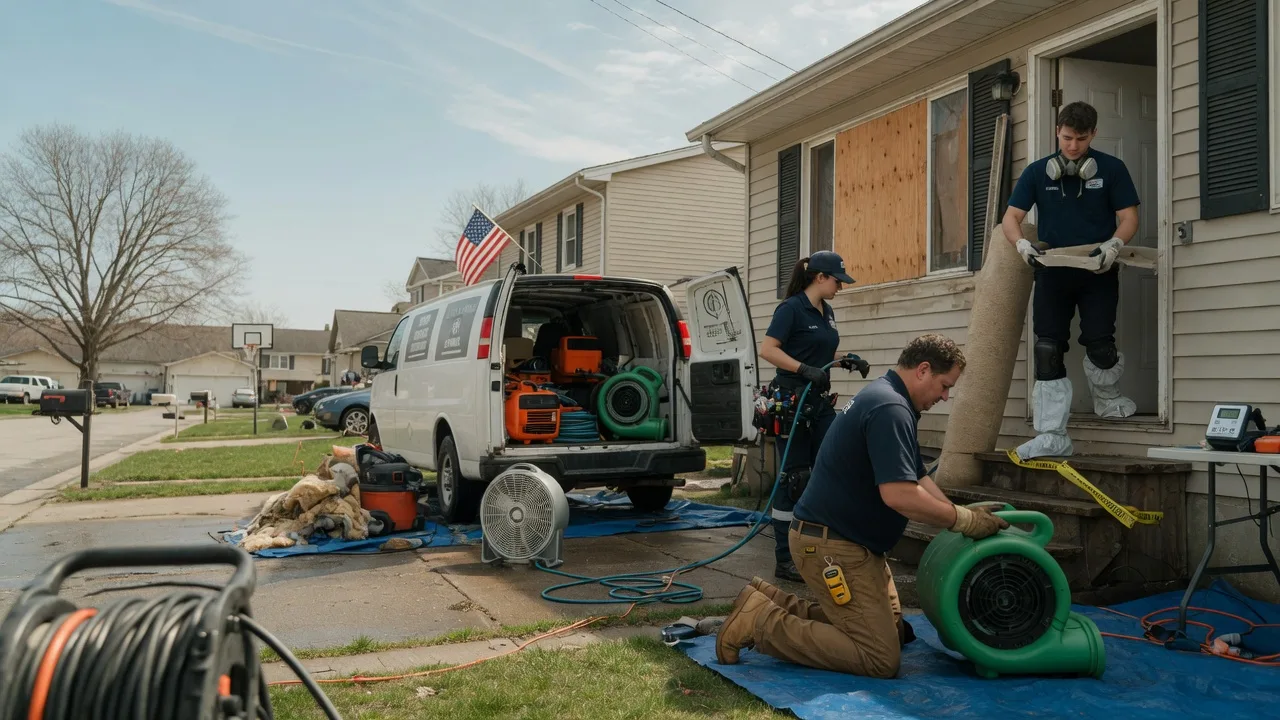 Water Damage Restoration in Yantis, TX near me